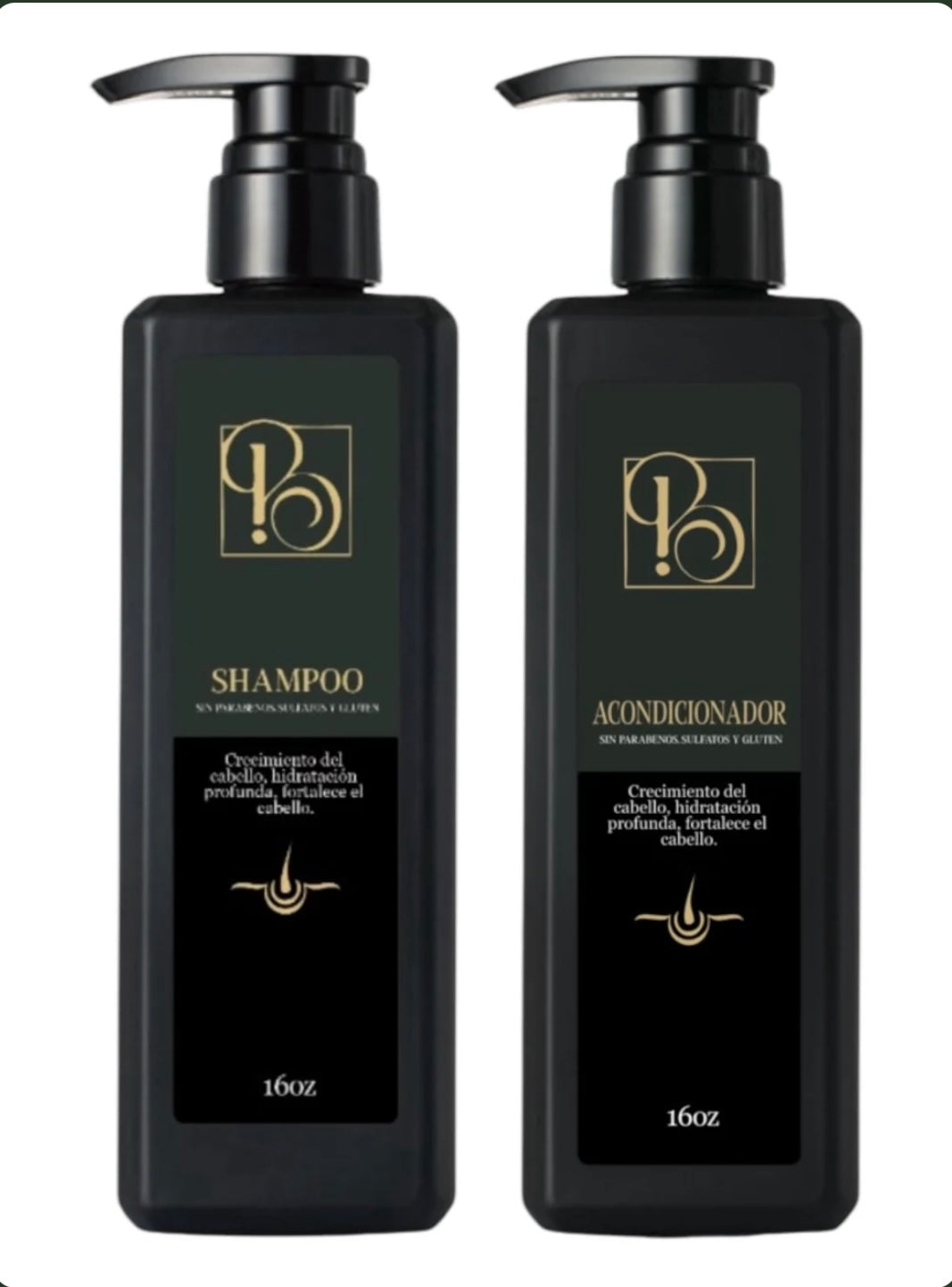 Shampoo y acondicionador anti-caspa ,anti -caída